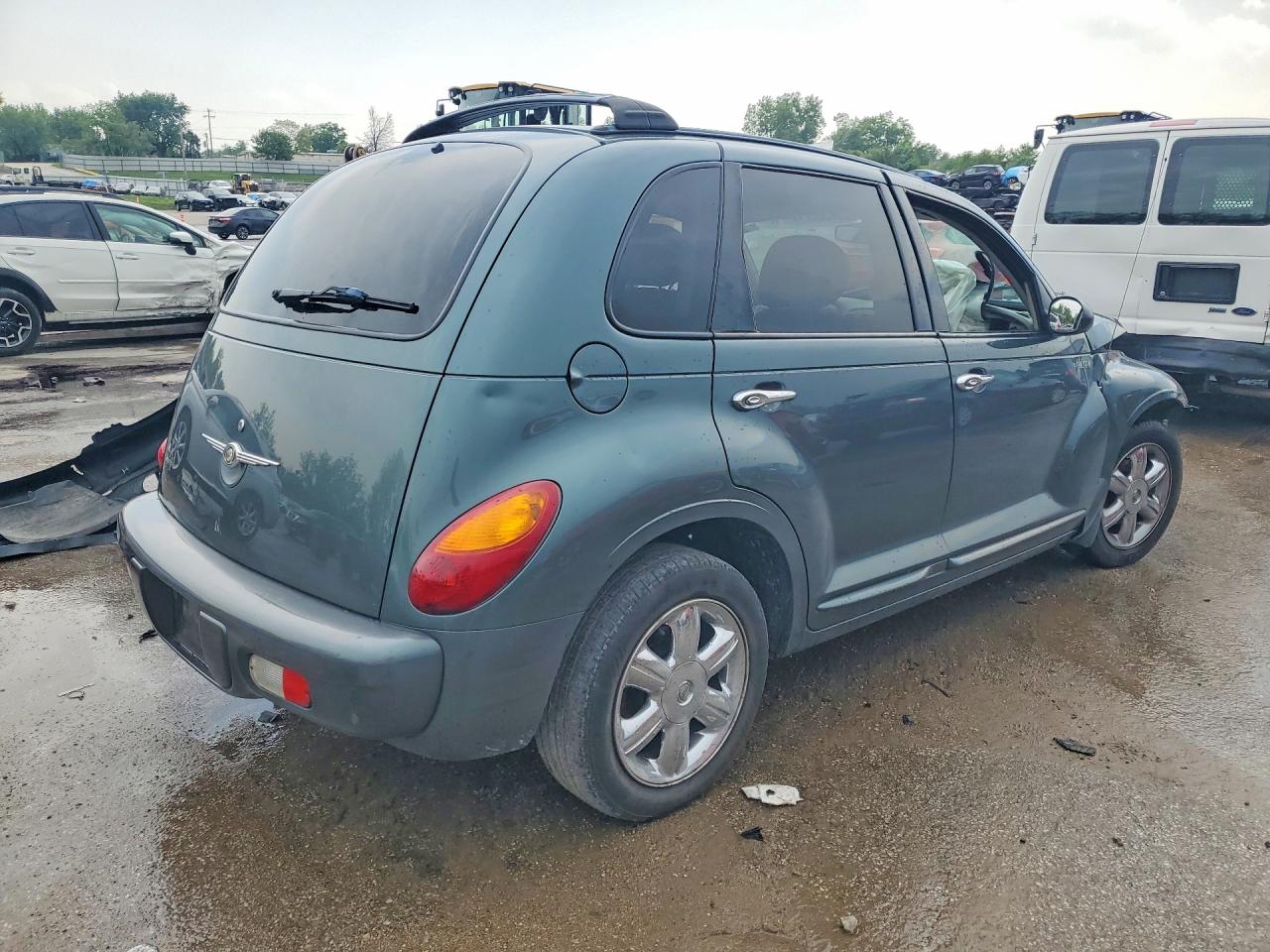2003 Chrysler Pt Cruiser Touring Gray vin: 3C4FY58B23T558719
