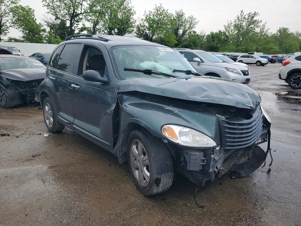 2003 Chrysler Pt Cruiser Touring Gray vin: 3C4FY58B23T558719