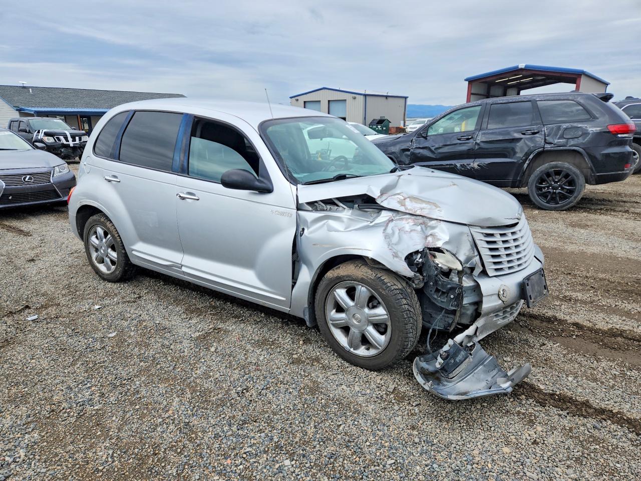 2003 Chrysler Pt Cruiser Touring Silver vin: 3C4FY58B23T654303