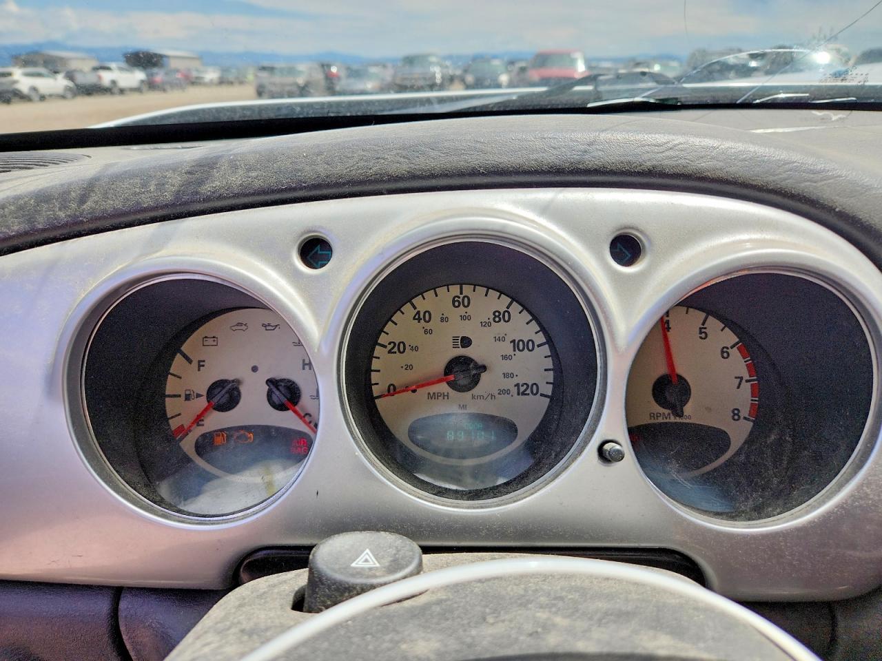 2003 Chrysler Pt Cruiser Touring Silver vin: 3C4FY58B23T654303