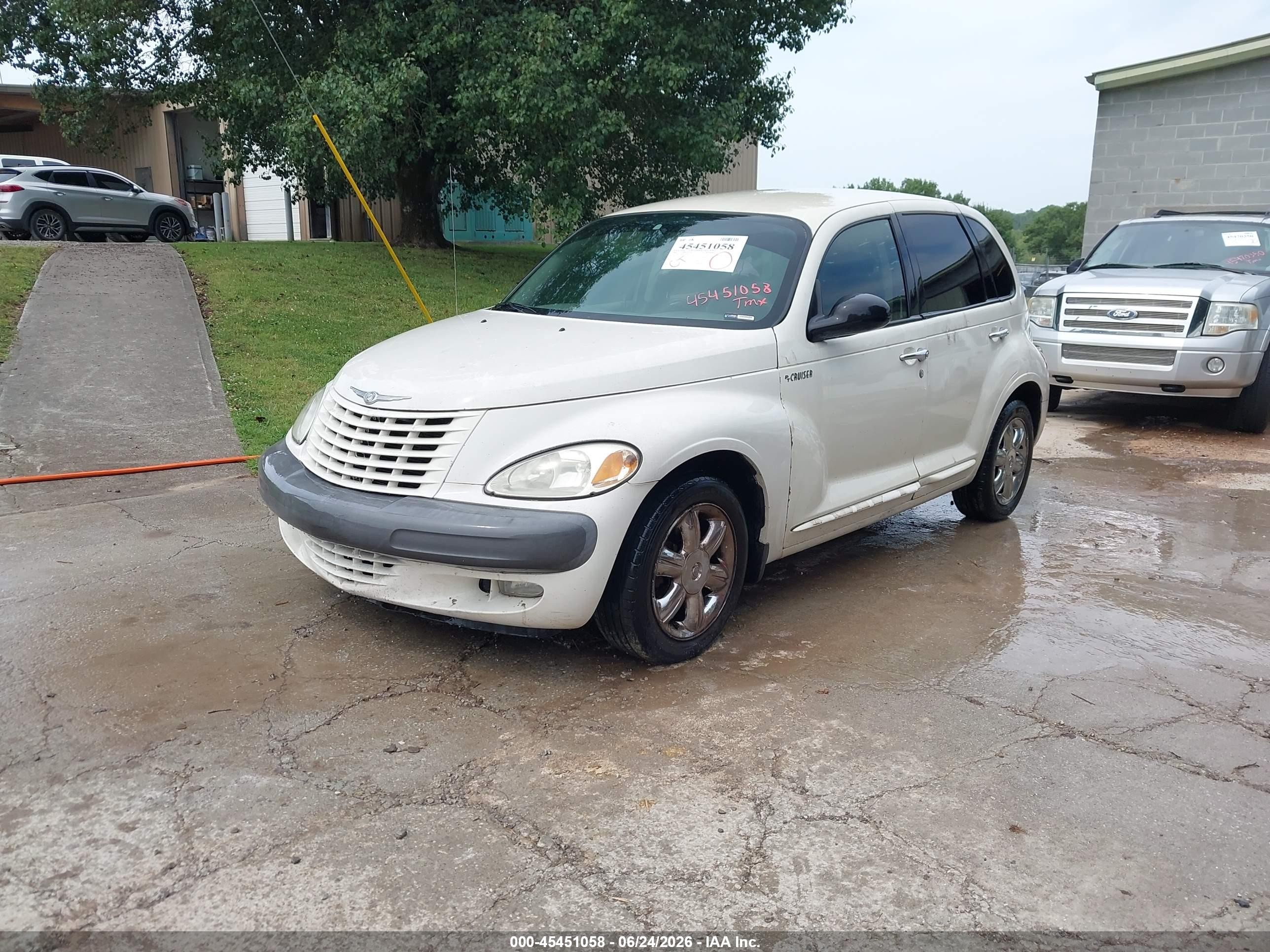 2004 Chrysler Pt Cruiser Touring White vin: 3C4FY58B34T287901