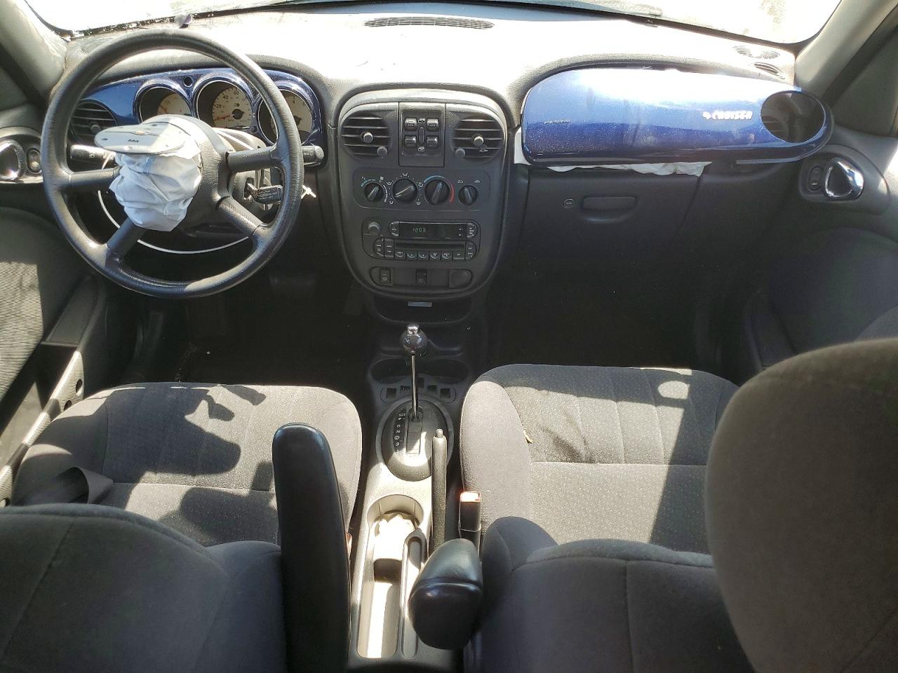 2005 Chrysler Pt Cruiser Touring Blue vin: 3C4FY58B35T501240