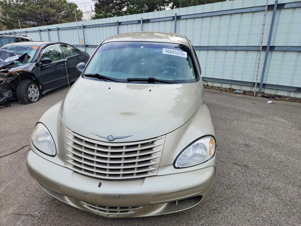 2005 Chrysler Pt Cruiser Touring Бежевый vin: 3C4FY58B35T568212