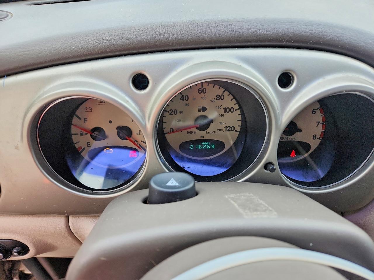 2005 Chrysler Pt Cruiser Touring Бежевый vin: 3C4FY58B35T568212