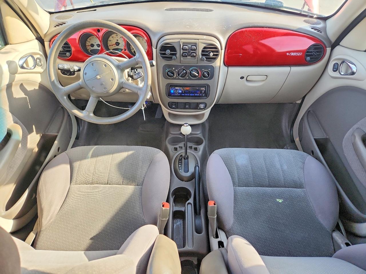 2003 Chrysler Pt Cruiser Touring Red vin: 3C4FY58B43T546734