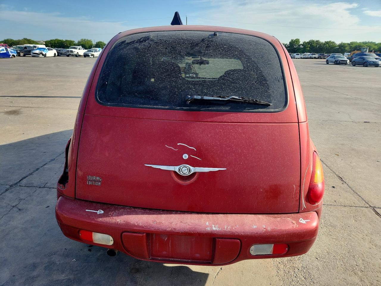 2003 Chrysler Pt Cruiser Touring Red vin: 3C4FY58B43T546734