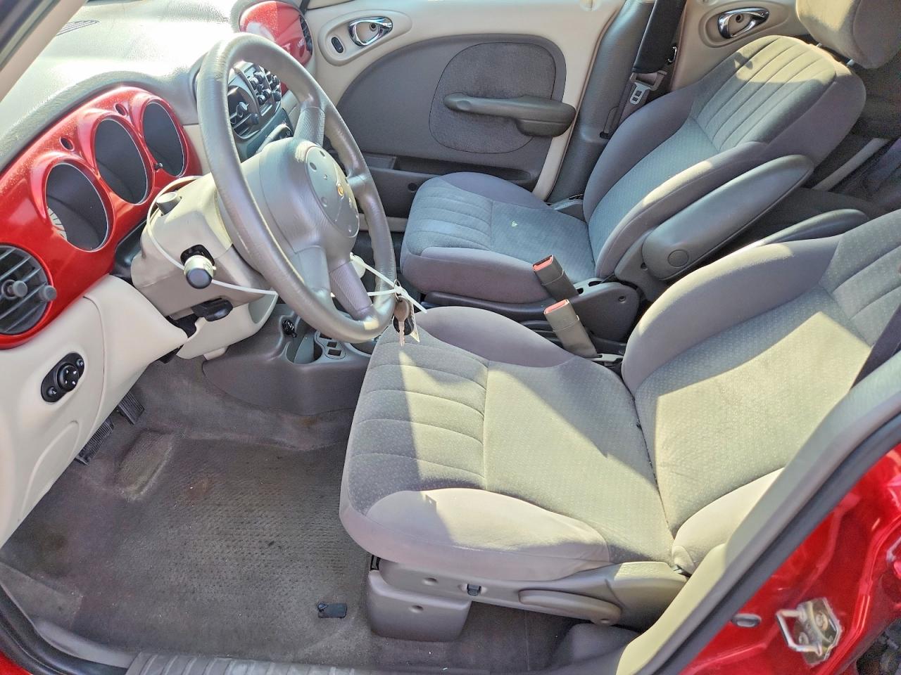 2003 Chrysler Pt Cruiser Touring Red vin: 3C4FY58B43T546734