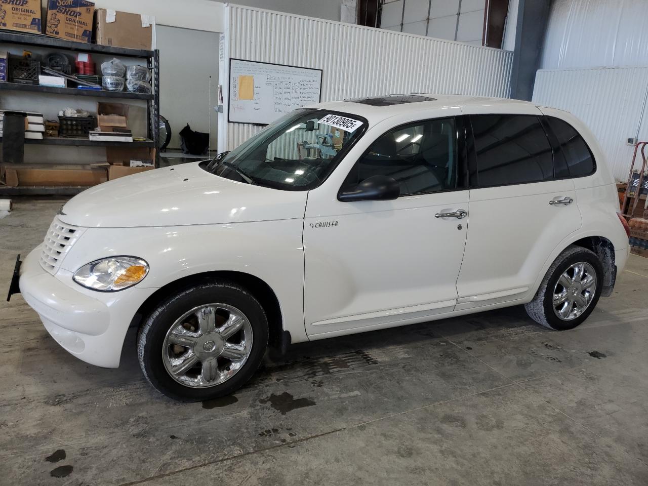 2003 Chrysler Pt Cruiser Touring White vin: 3C4FY58B43T563310