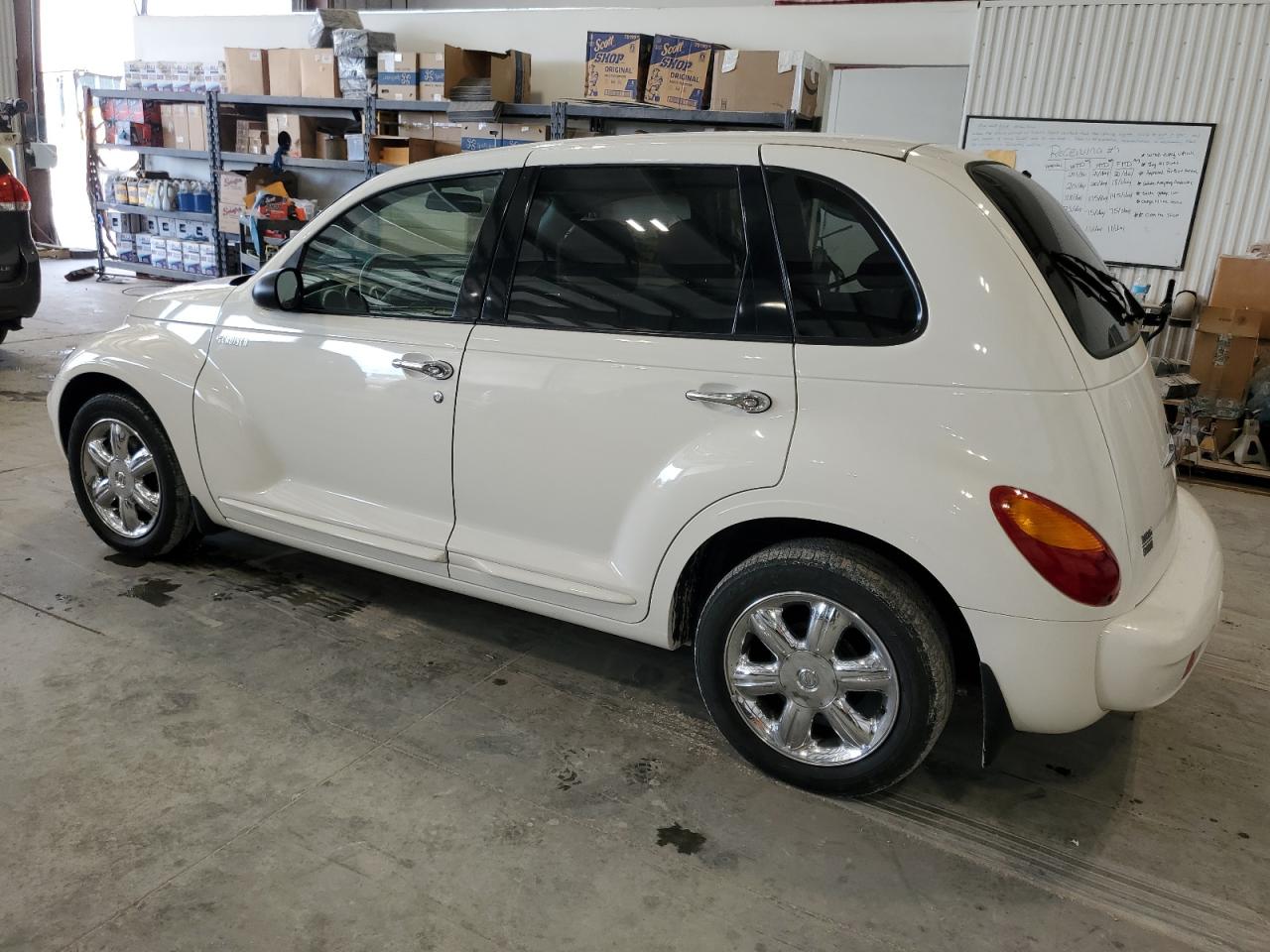 2003 Chrysler Pt Cruiser Touring White vin: 3C4FY58B43T563310