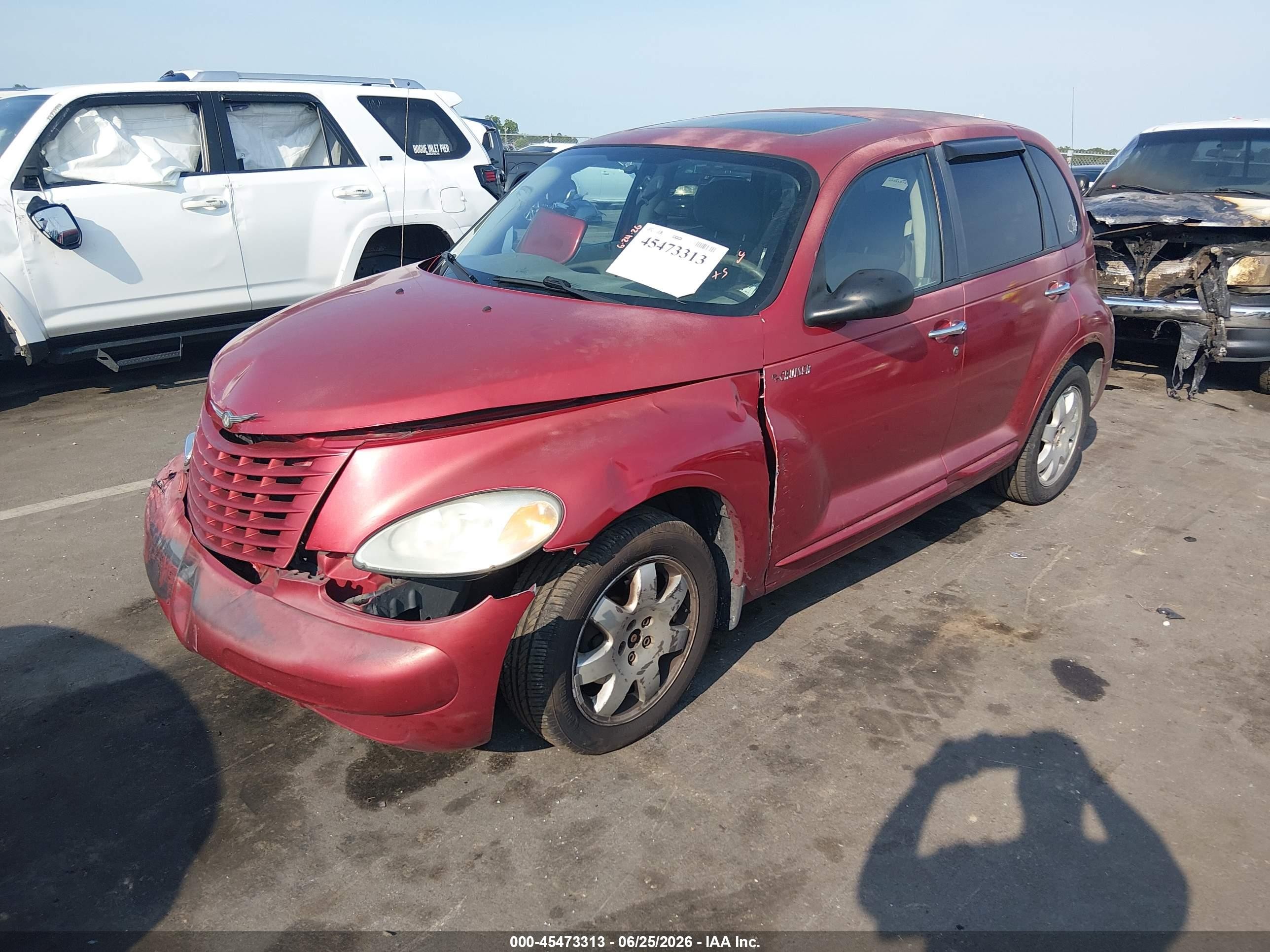 2003 Chrysler Pt Cruiser Touring Красный vin: 3C4FY58B43T571150