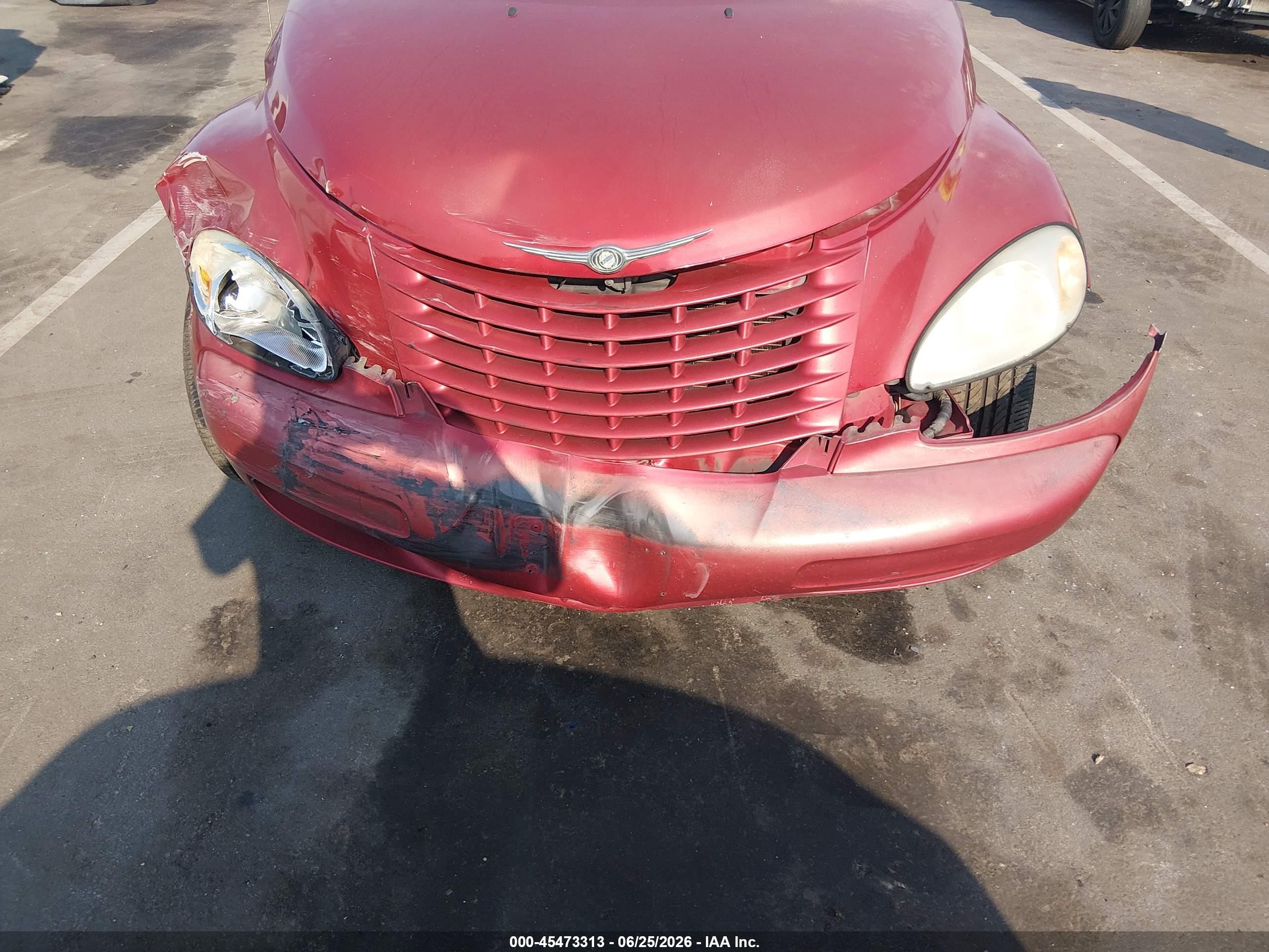 2003 Chrysler Pt Cruiser Touring Красный vin: 3C4FY58B43T571150