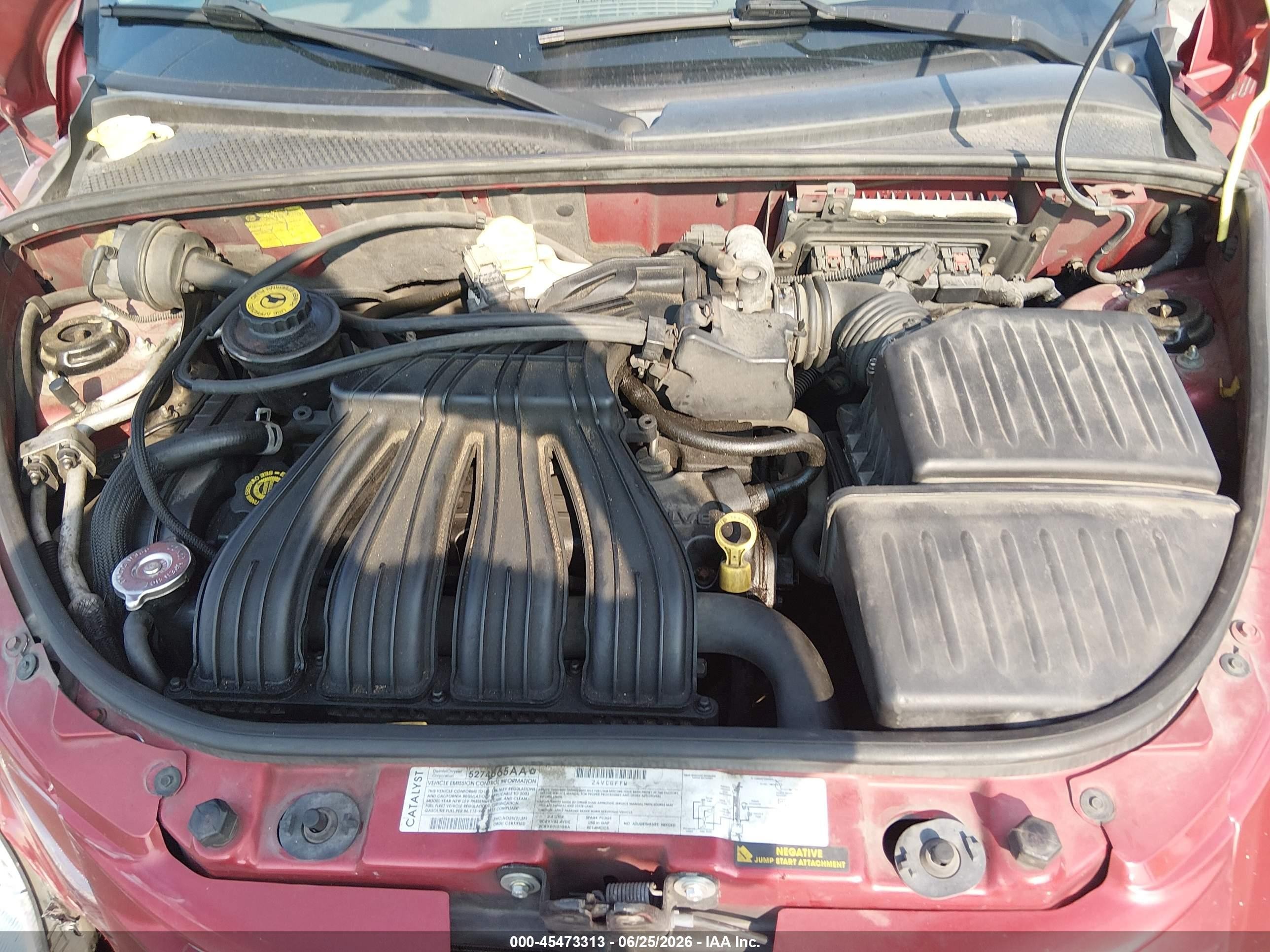 2003 Chrysler Pt Cruiser Touring Красный vin: 3C4FY58B43T571150
