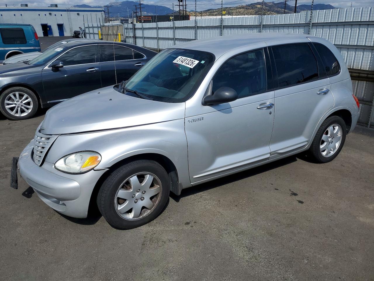 2004 Chrysler Pt Cruiser Touring Silver vin: 3C4FY58B44T214570