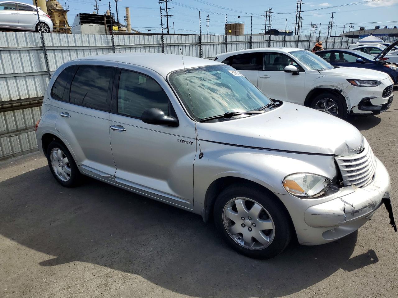 2004 Chrysler Pt Cruiser Touring Silver vin: 3C4FY58B44T214570