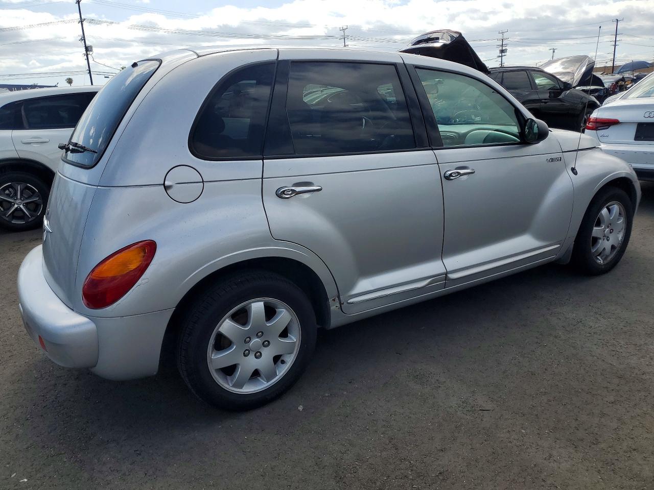 2004 Chrysler Pt Cruiser Touring Silver vin: 3C4FY58B44T214570