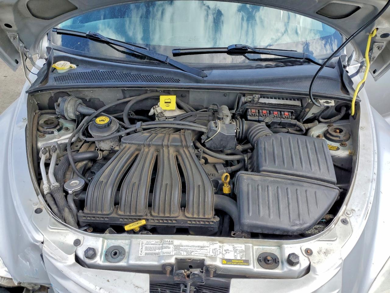 2004 Chrysler Pt Cruiser Touring Silver vin: 3C4FY58B44T214570