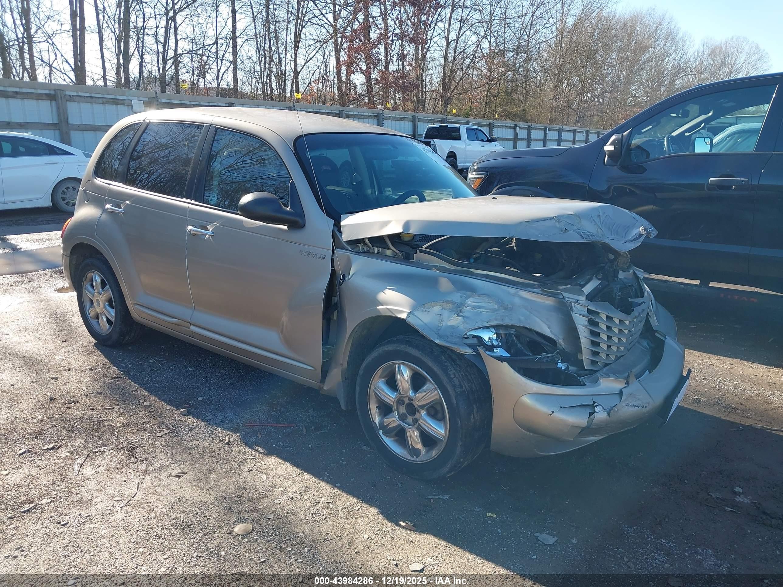 2004 Chrysler Pt Cruiser Touring Gold vin: 3C4FY58B44T303569