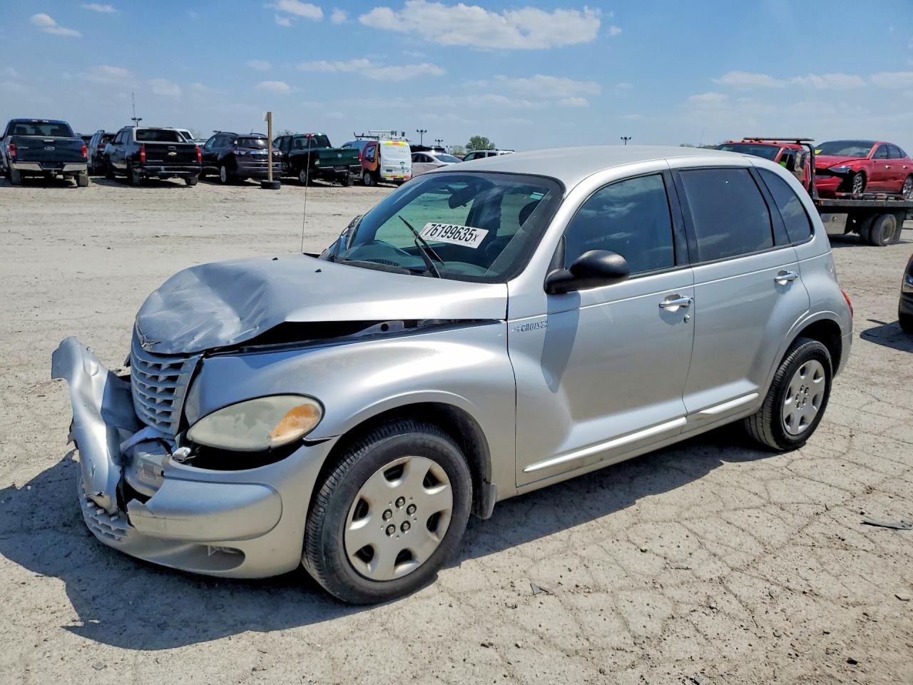 2005 Chrysler Pt Cruiser Touring Silver vin: 3C4FY58B45T518550