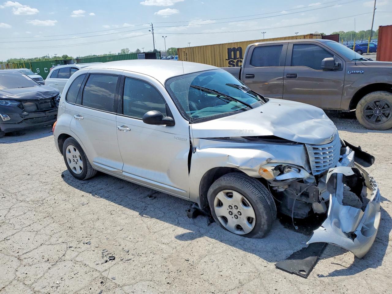 2005 Chrysler Pt Cruiser Touring Silver vin: 3C4FY58B45T518550