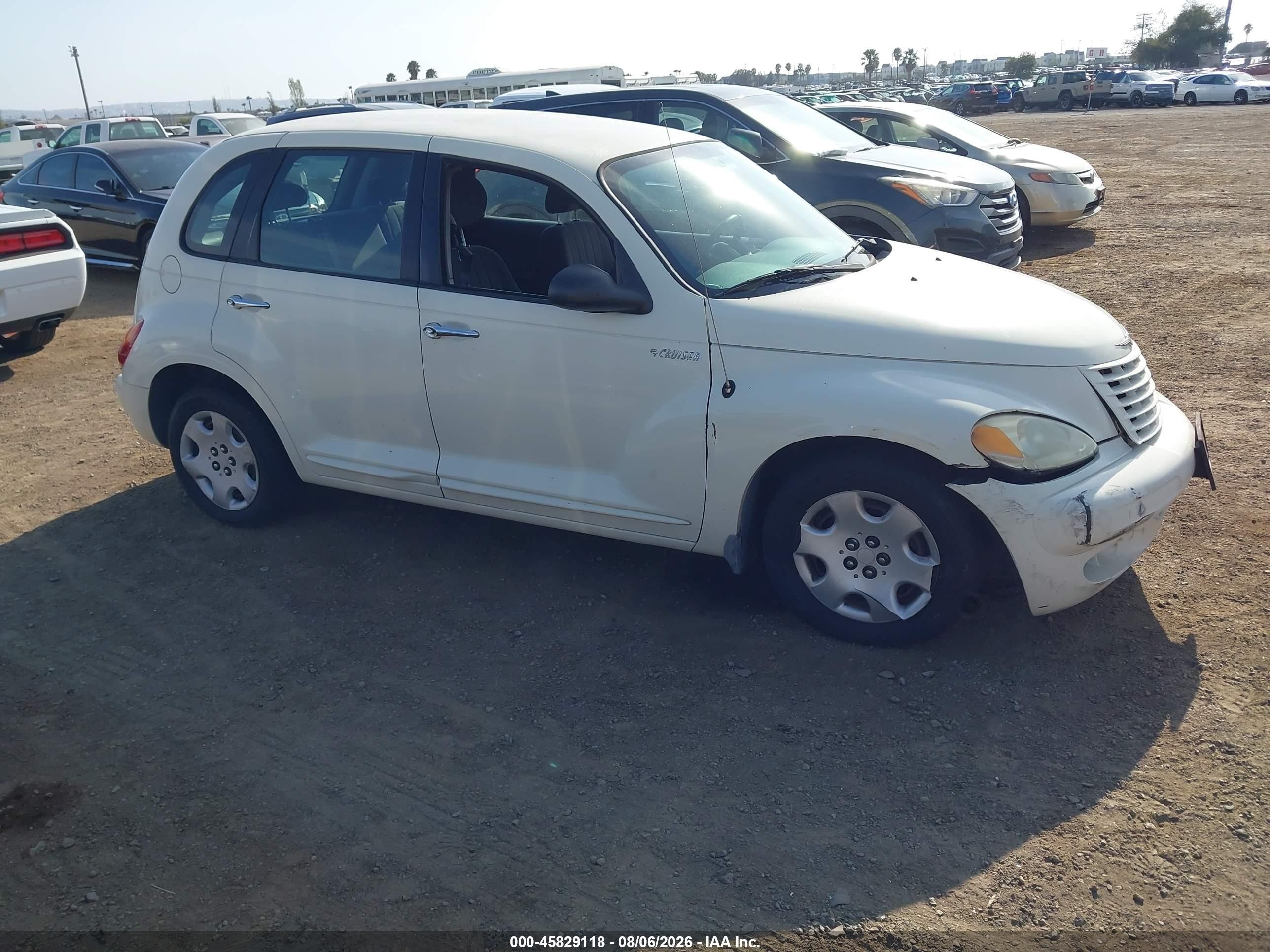 2005 Chrysler Pt Cruiser Touring Белый vin: 3C4FY58B45T610791