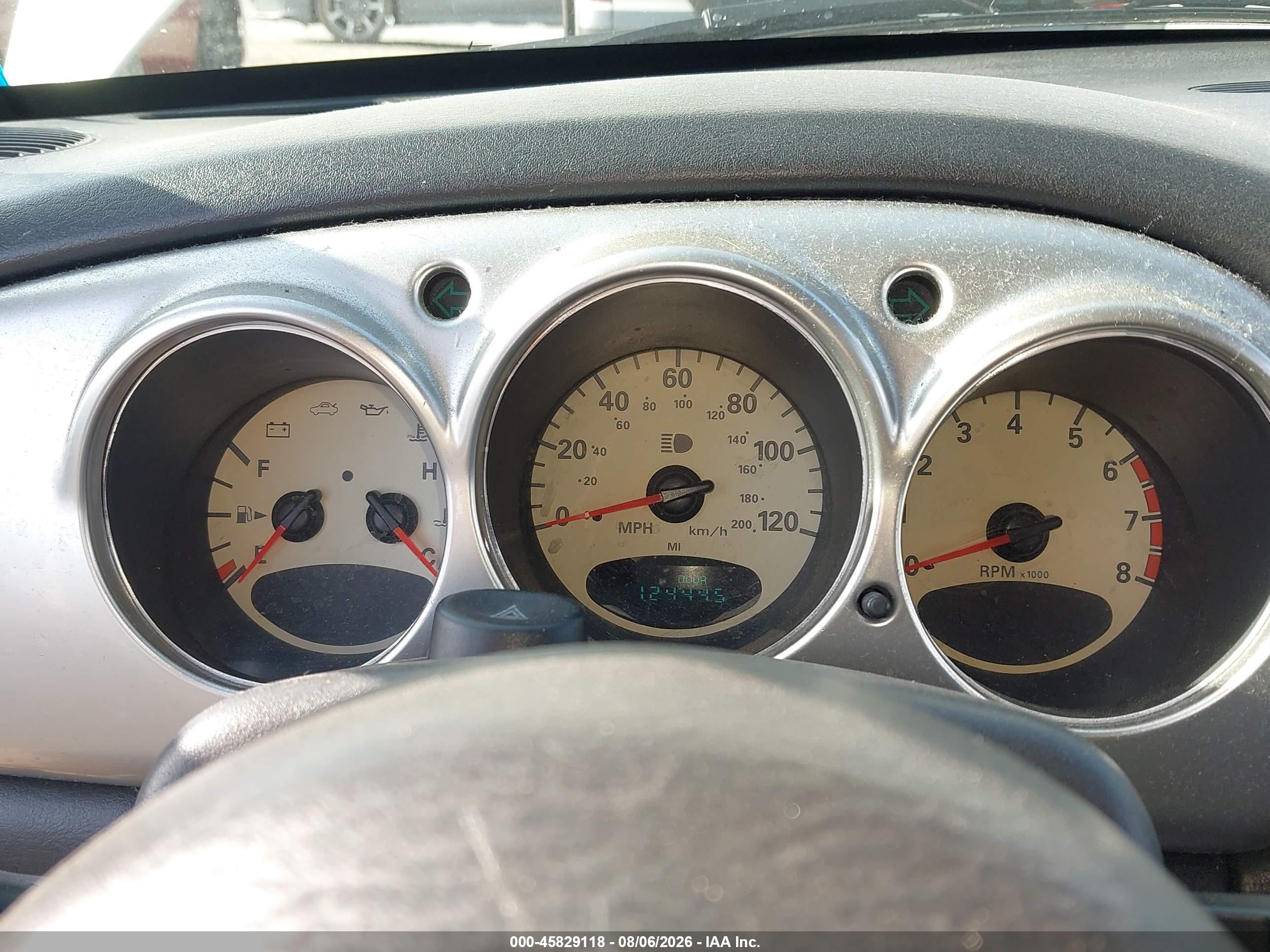 2005 Chrysler Pt Cruiser Touring White vin: 3C4FY58B45T610791