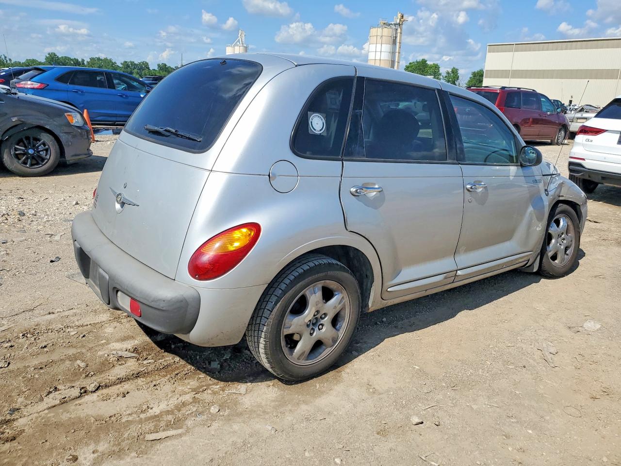 2002 Chrysler Pt Cruiser Touring Silver vin: 3C4FY58B52T222416