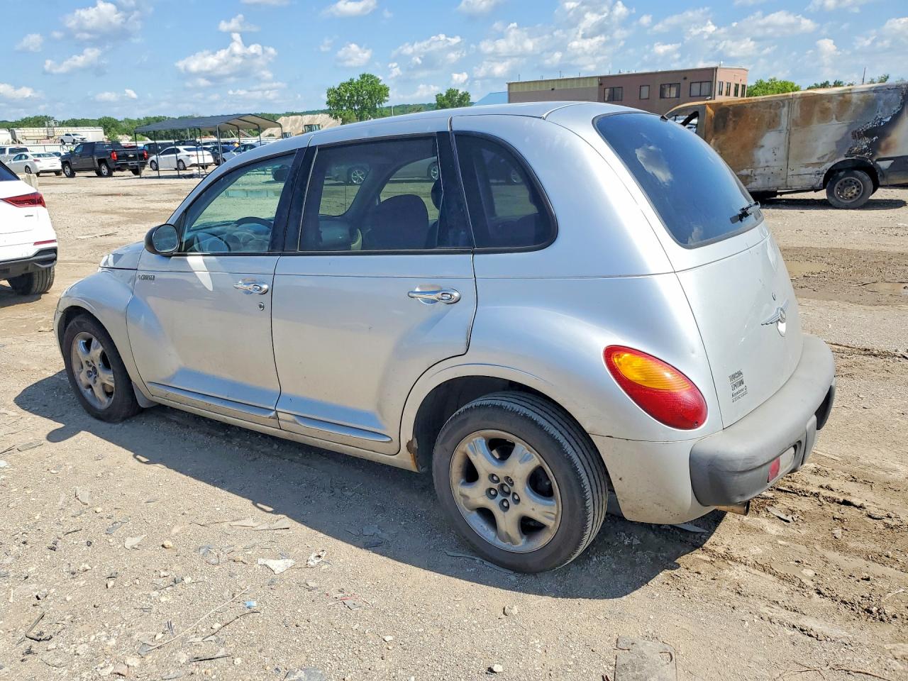 2002 Chrysler Pt Cruiser Touring Silver vin: 3C4FY58B52T222416