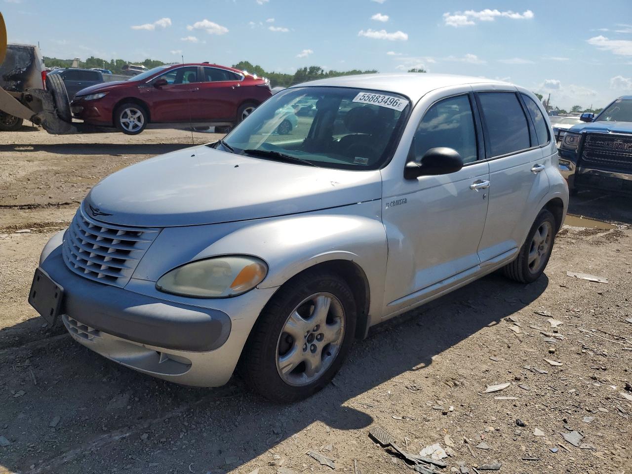 2002 Chrysler Pt Cruiser Touring Silver vin: 3C4FY58B52T222416