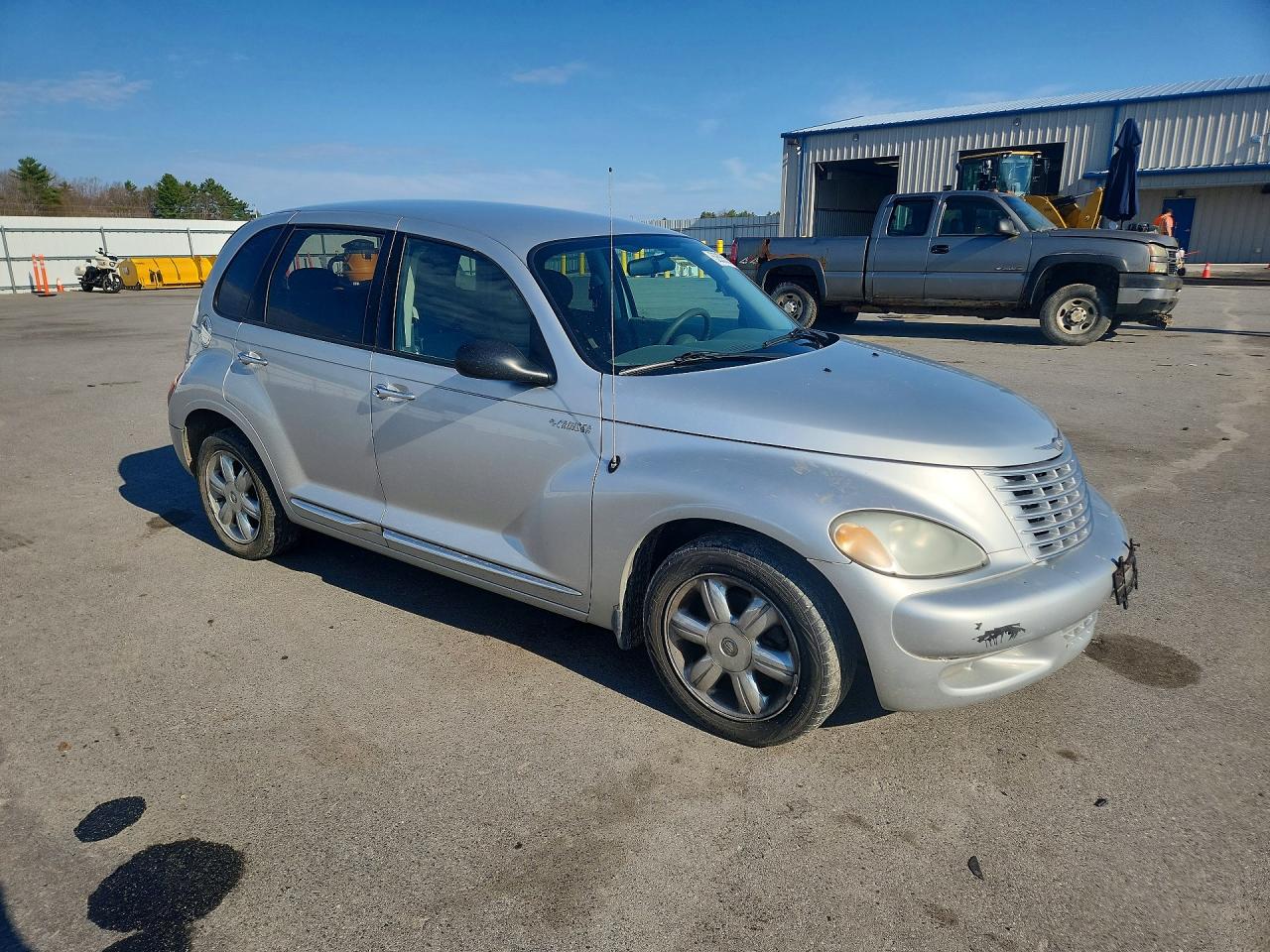 2003 Chrysler Pt Cruiser Touring Silver vin: 3C4FY58B53T596073