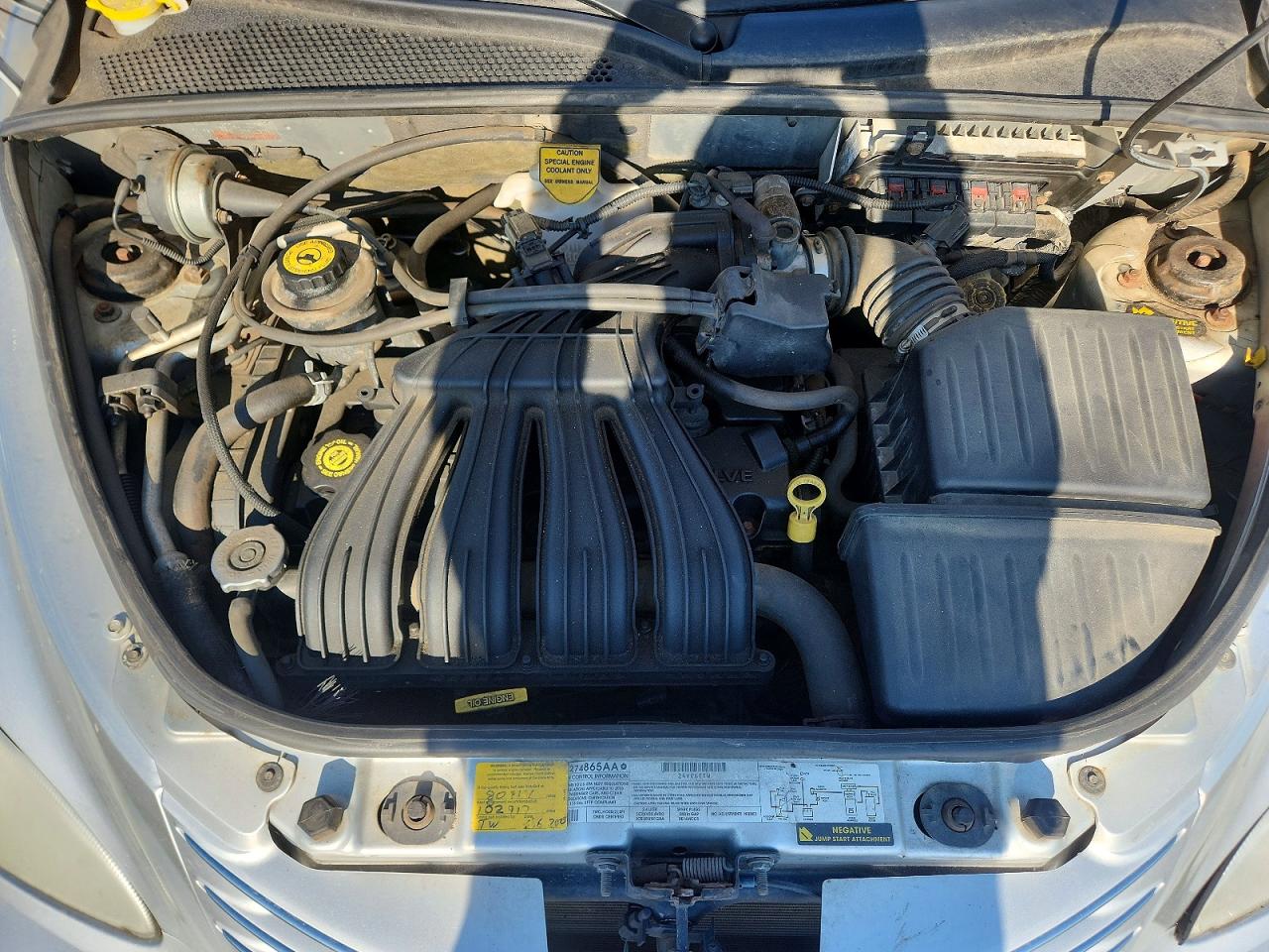 2003 Chrysler Pt Cruiser Touring Silver vin: 3C4FY58B53T596073