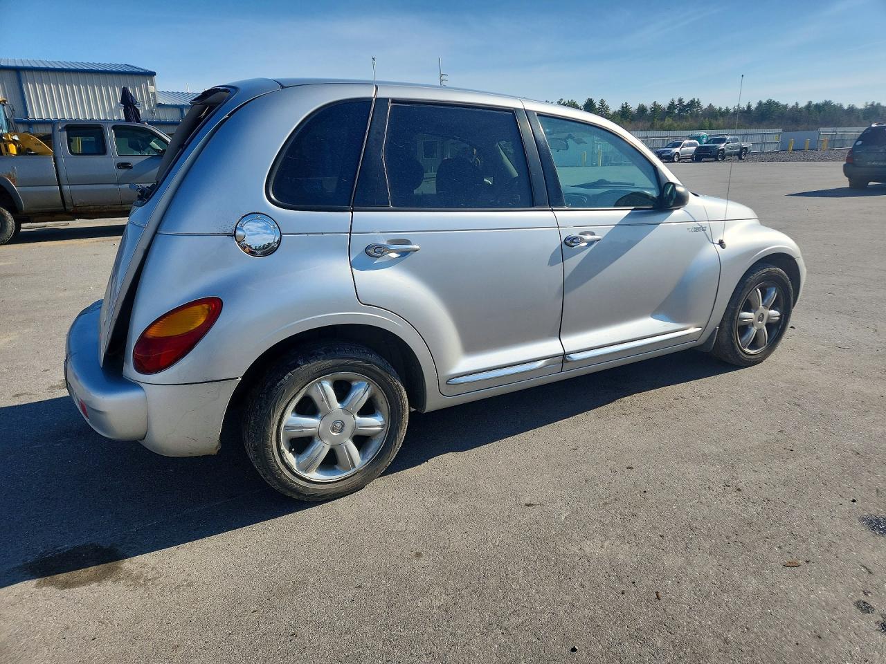 2003 Chrysler Pt Cruiser Touring Silver vin: 3C4FY58B53T596073