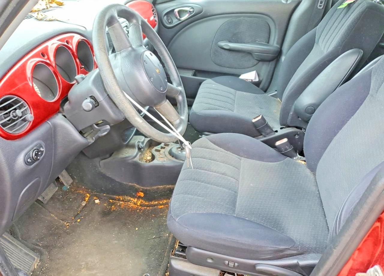 2005 Chrysler Pt Cruiser Touring Burgundy vin: 3C4FY58B55T543814
