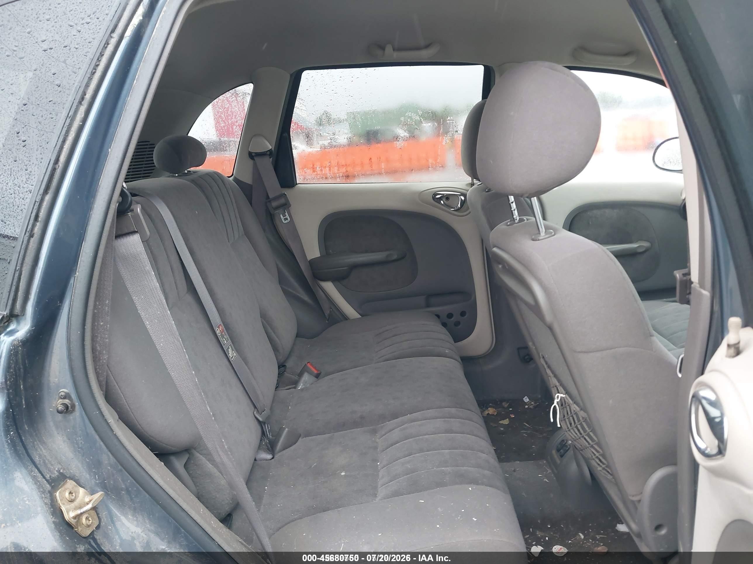 2002 Chrysler Pt Cruiser Touring Blue vin: 3C4FY58B72T222255
