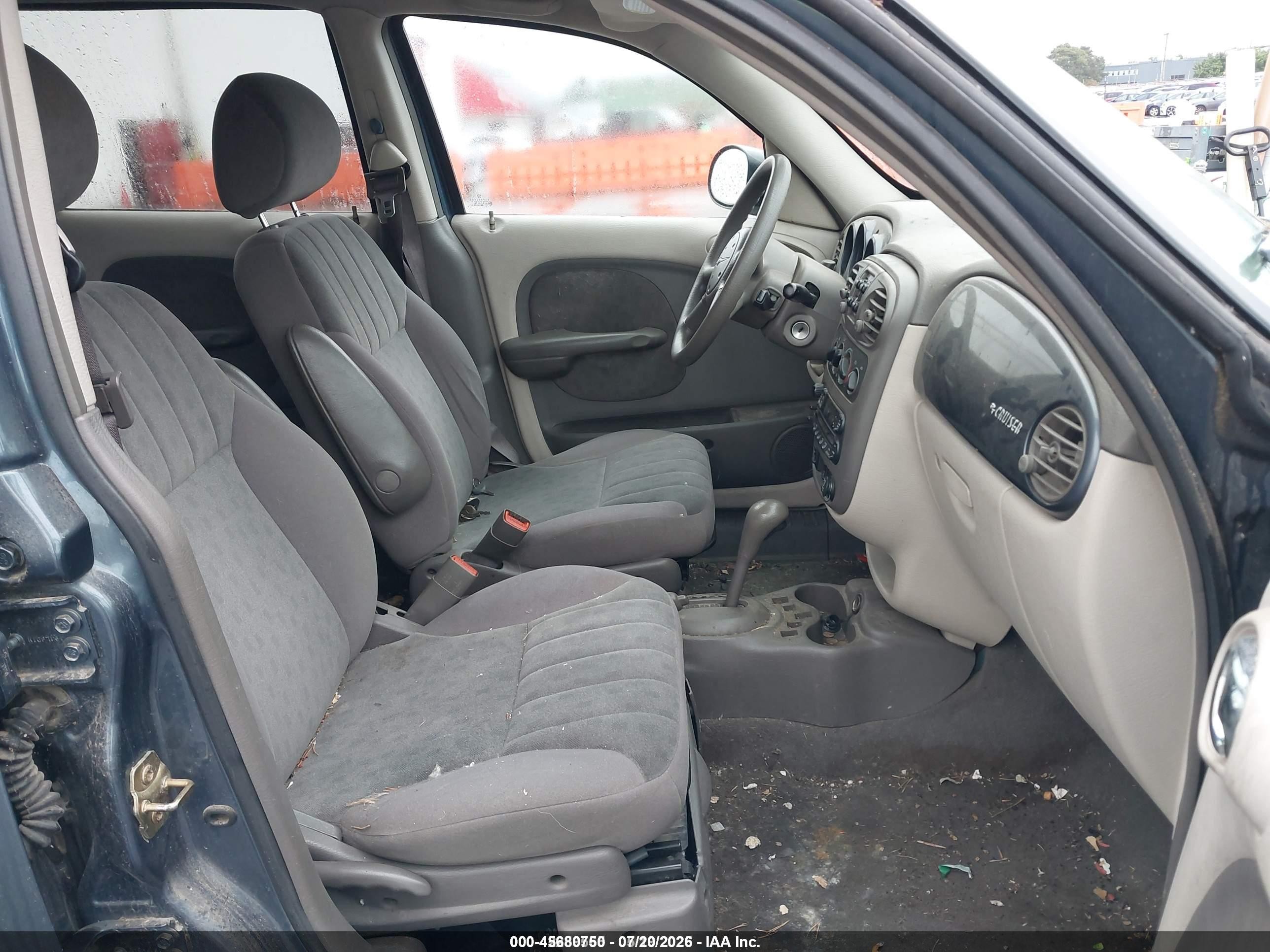 2002 Chrysler Pt Cruiser Touring Blue vin: 3C4FY58B72T222255