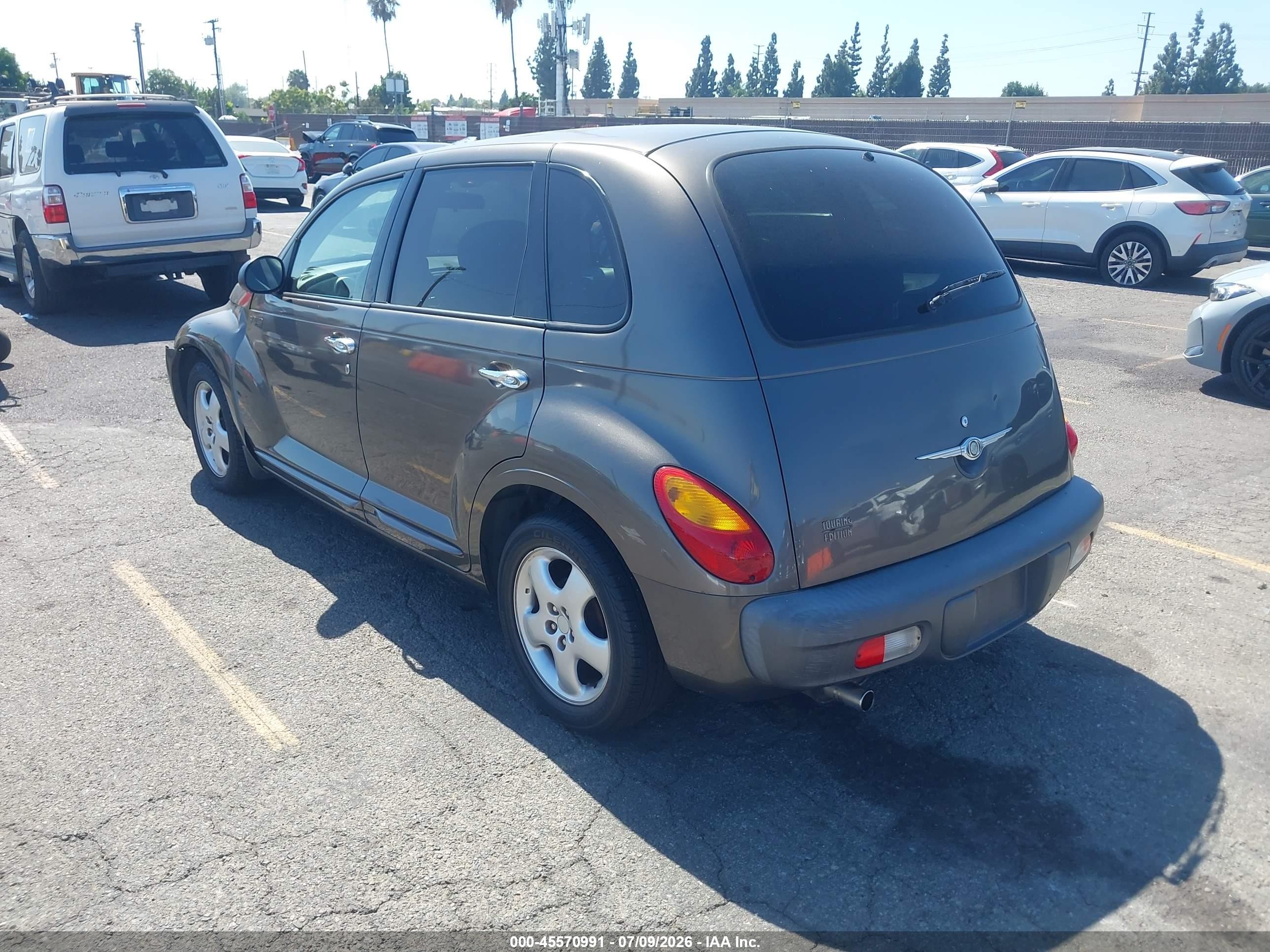 2002 Chrysler Pt Cruiser Touring Gray vin: 3C4FY58B72T336062