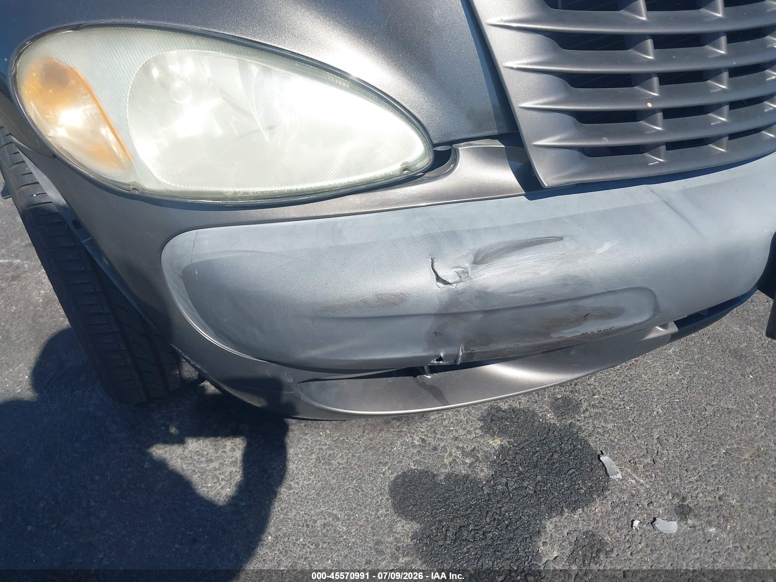 2002 Chrysler Pt Cruiser Touring Gray vin: 3C4FY58B72T336062