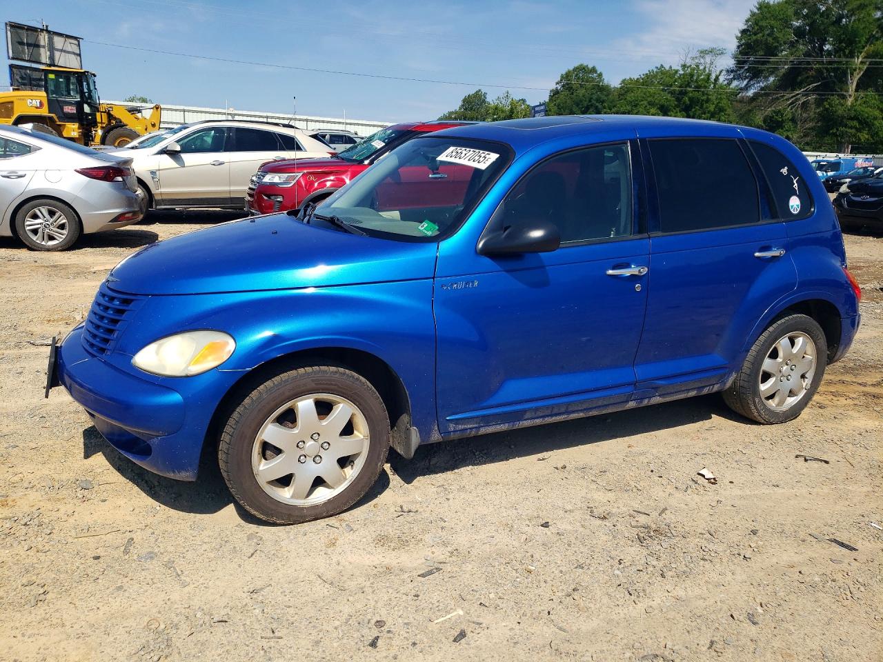 2003 Chrysler Pt Cruiser Touring Blue vin: 3C4FY58B73T542029