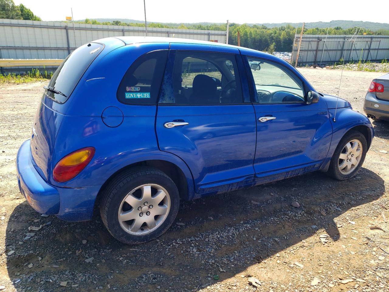 2003 Chrysler Pt Cruiser Touring Blue vin: 3C4FY58B73T542029