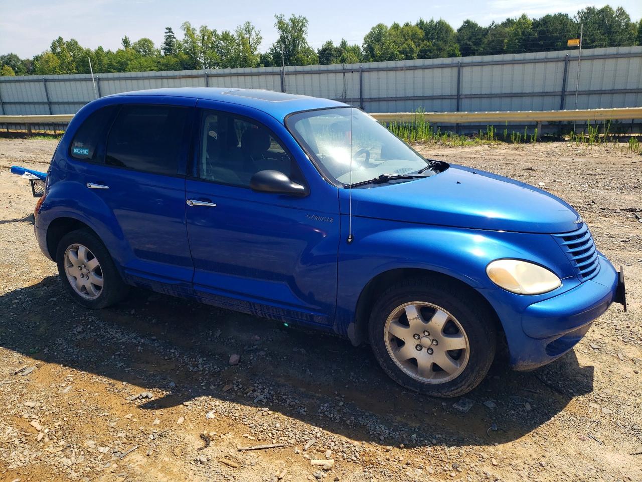 2003 Chrysler Pt Cruiser Touring Blue vin: 3C4FY58B73T542029