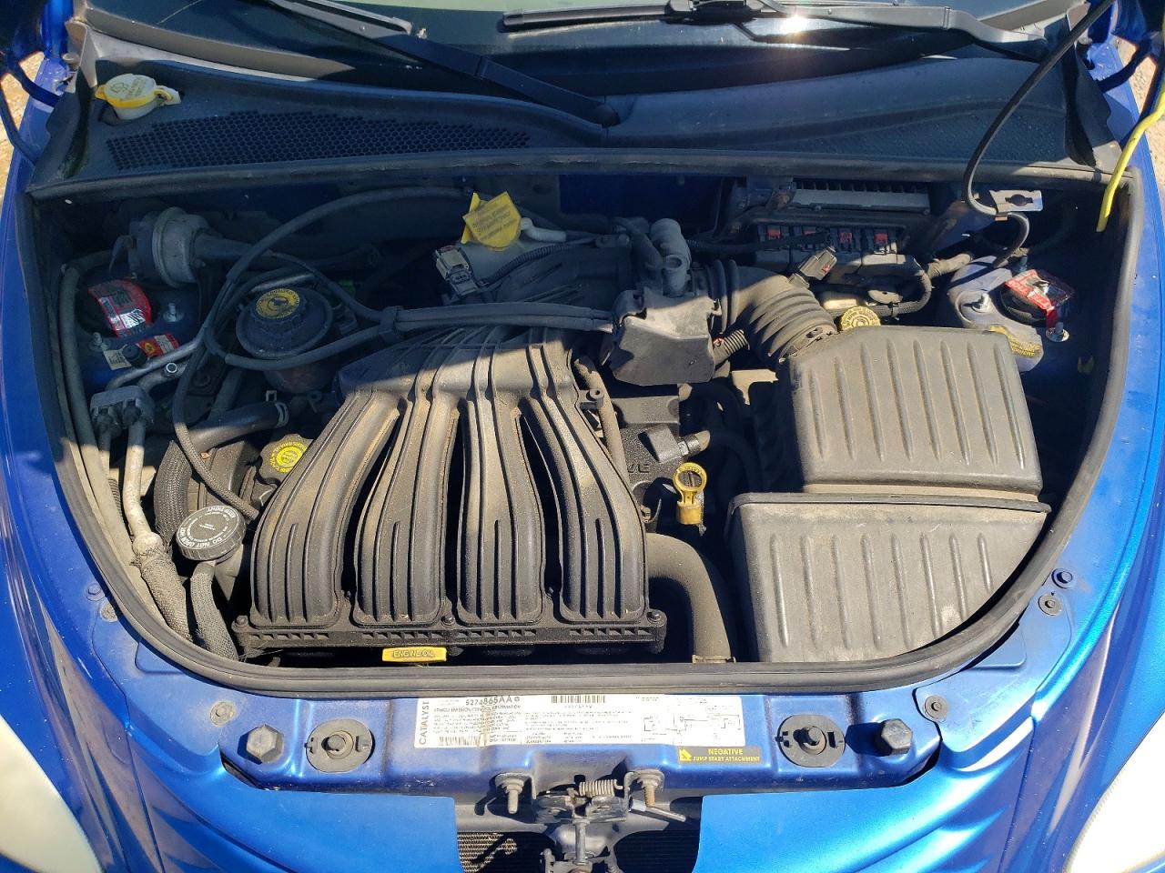 2003 Chrysler Pt Cruiser Touring Blue vin: 3C4FY58B73T542029