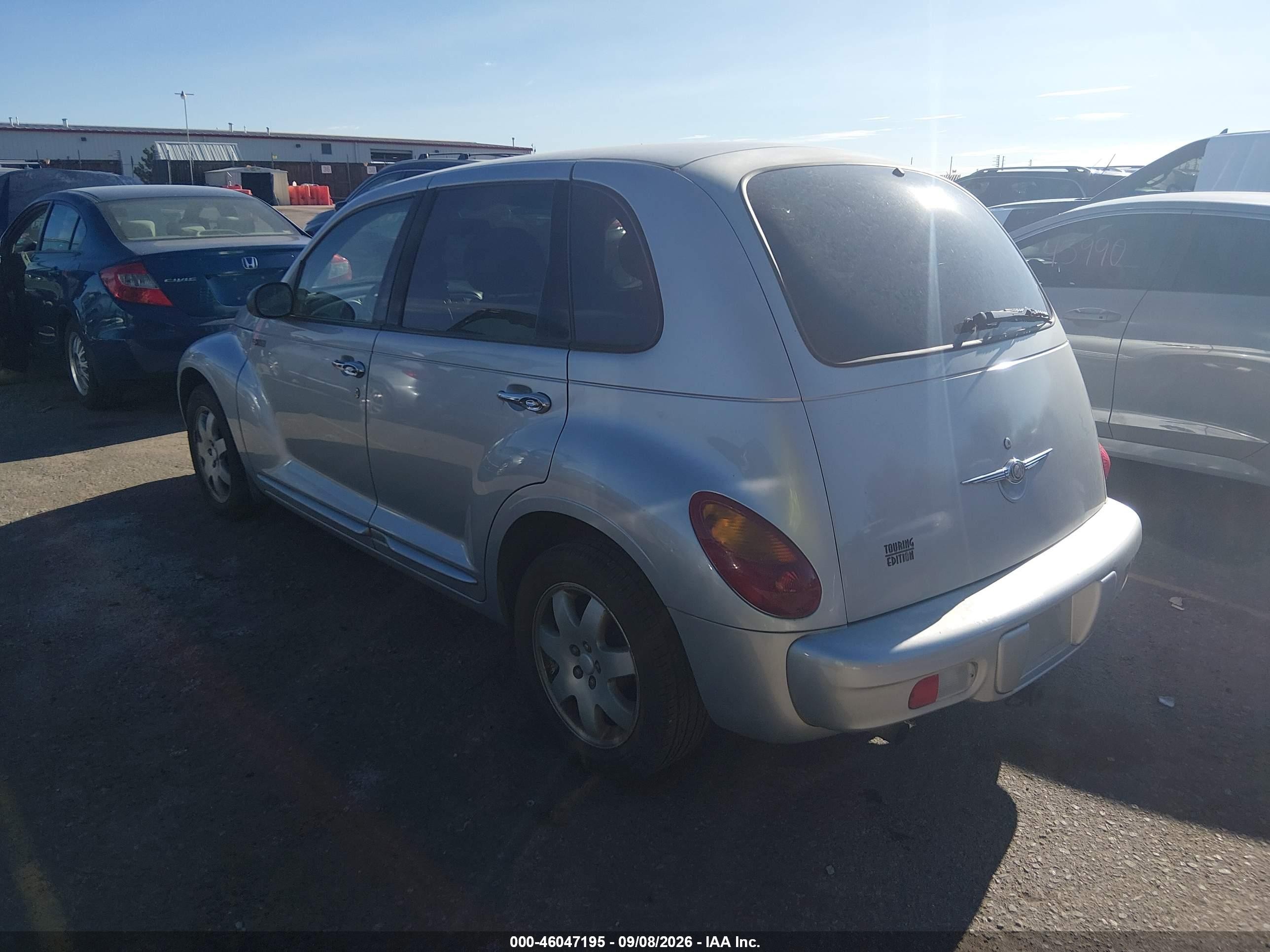 2003 Chrysler Pt Cruiser Touring Silver vin: 3C4FY58B73T544136