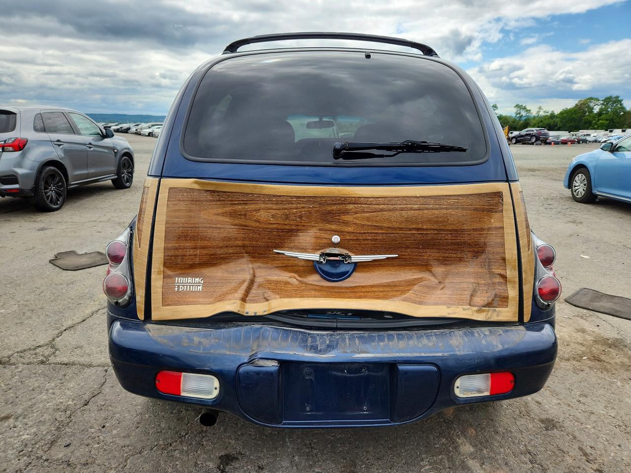 2003 Chrysler Pt Cruiser Touring Blue vin: 3C4FY58B73T648996