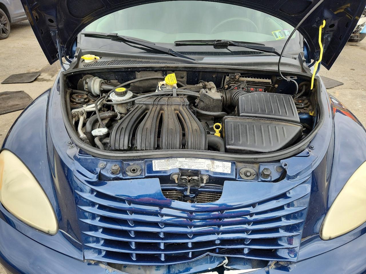 2003 Chrysler Pt Cruiser Touring Blue vin: 3C4FY58B73T648996