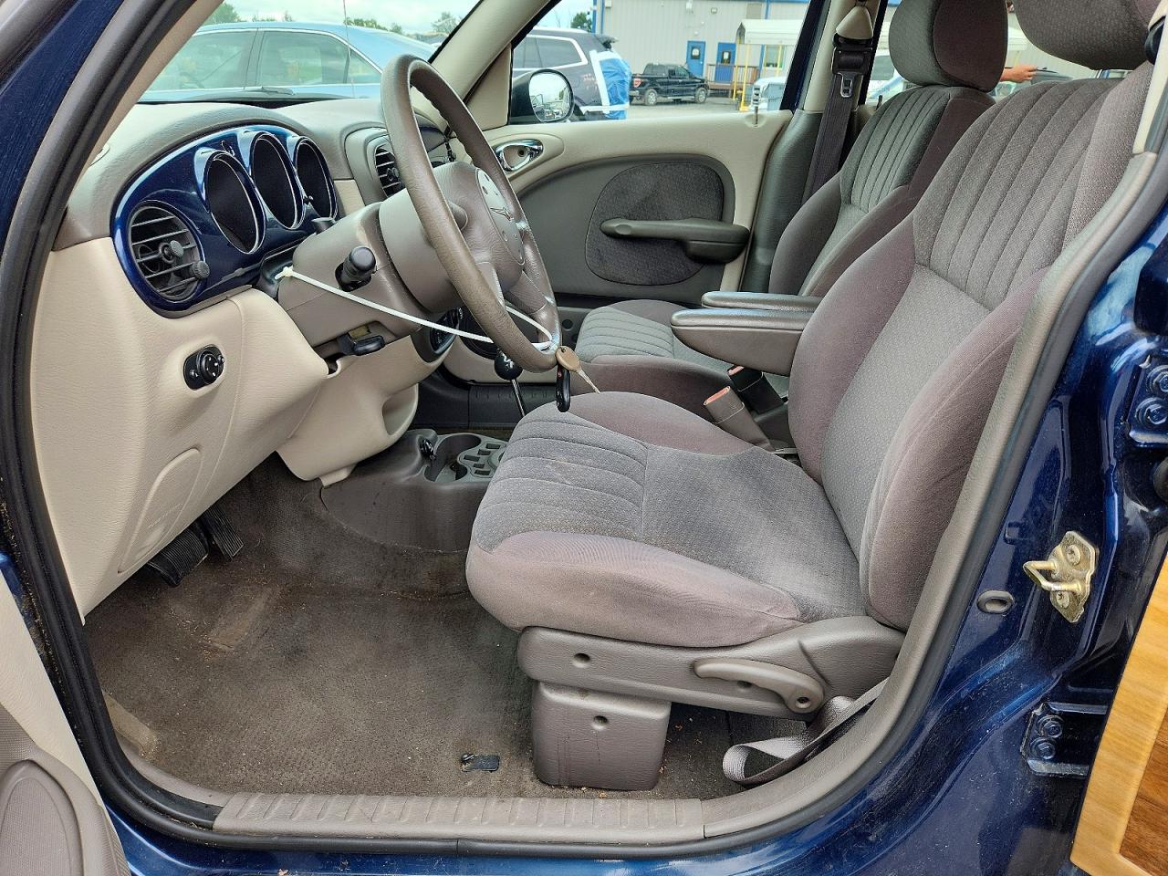 2003 Chrysler Pt Cruiser Touring Blue vin: 3C4FY58B73T648996