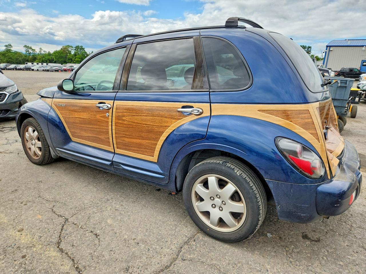 2003 Chrysler Pt Cruiser Touring Blue vin: 3C4FY58B73T648996