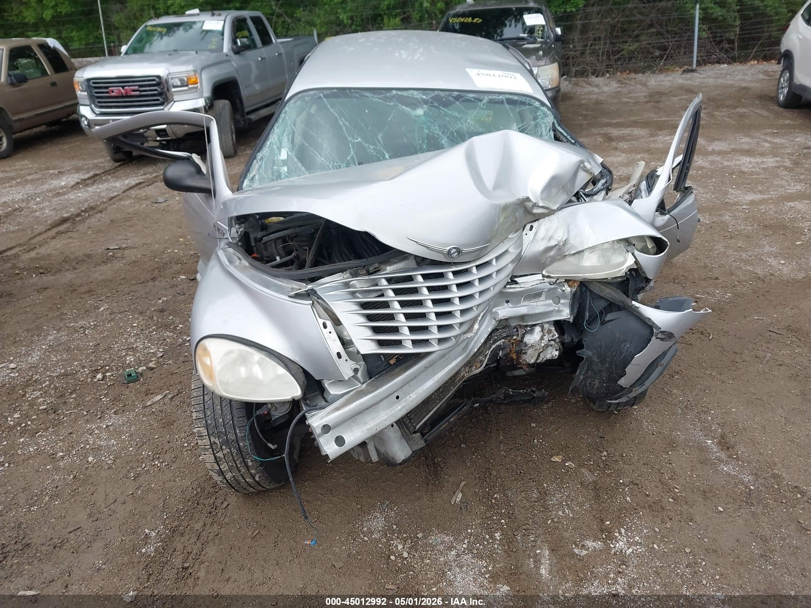 2004 Chrysler Pt Cruiser Touring Silver vin: 3C4FY58B74T331611
