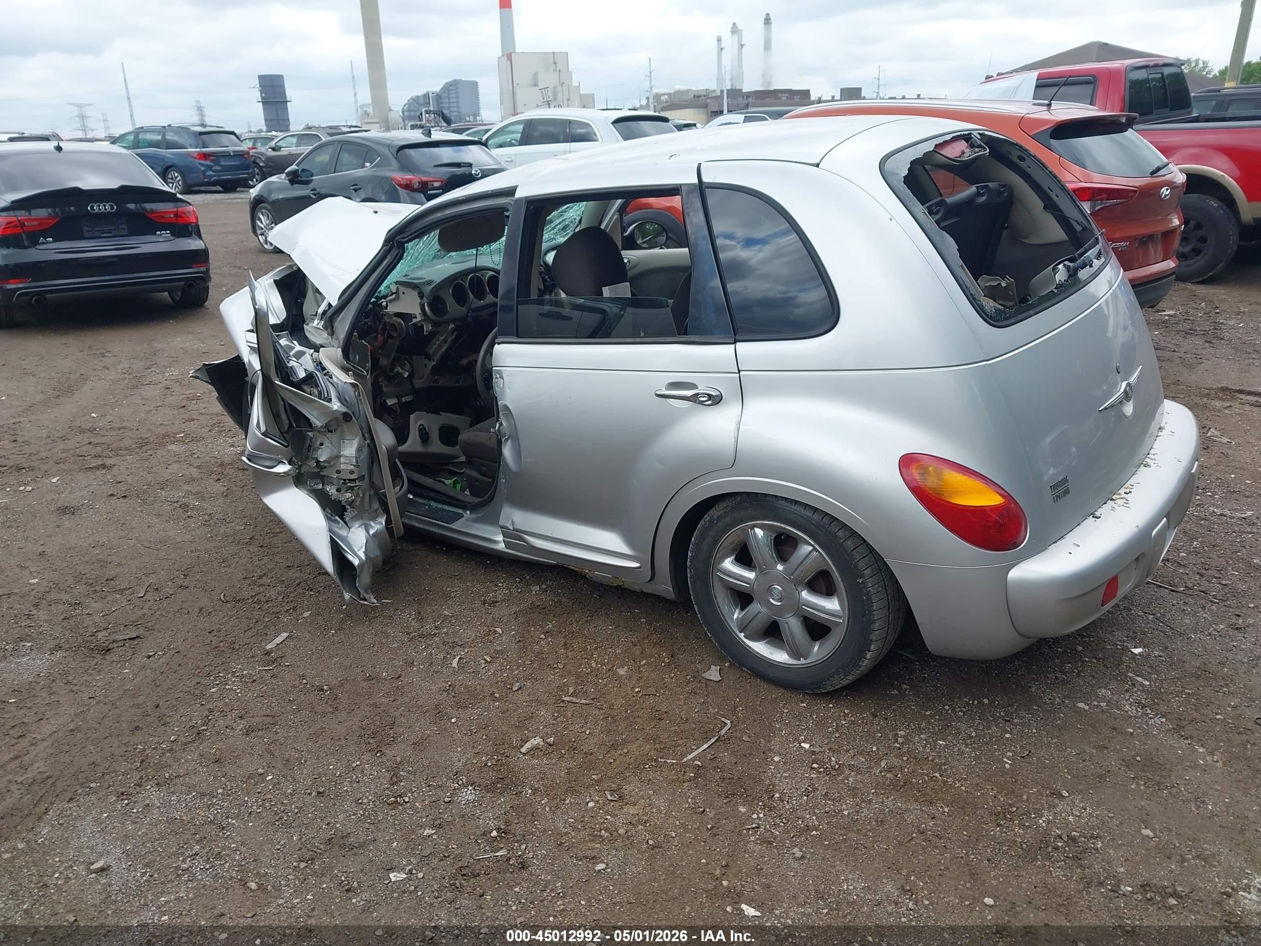 2004 Chrysler Pt Cruiser Touring Silver vin: 3C4FY58B74T331611