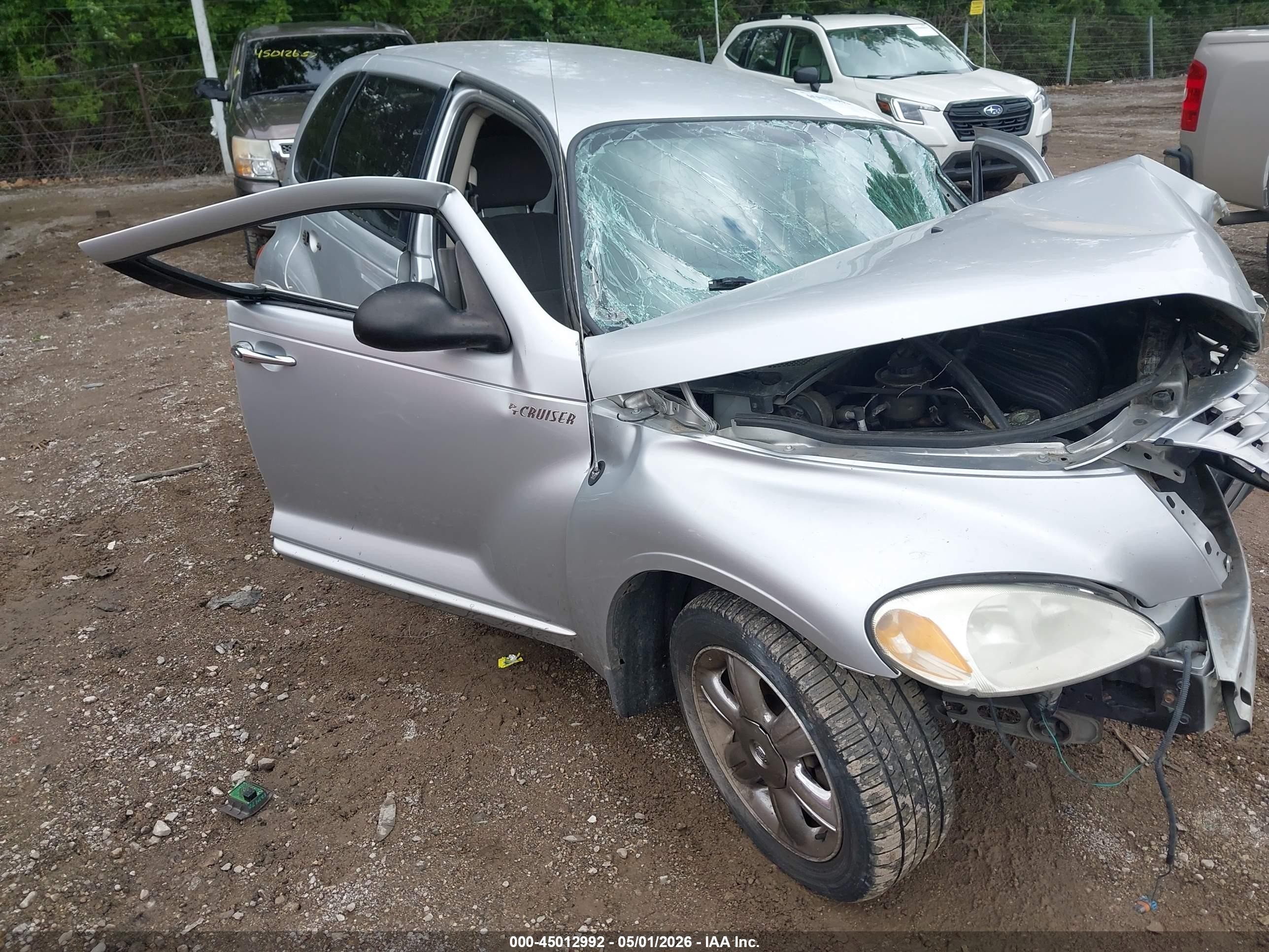 2004 Chrysler Pt Cruiser Touring Silver vin: 3C4FY58B74T331611