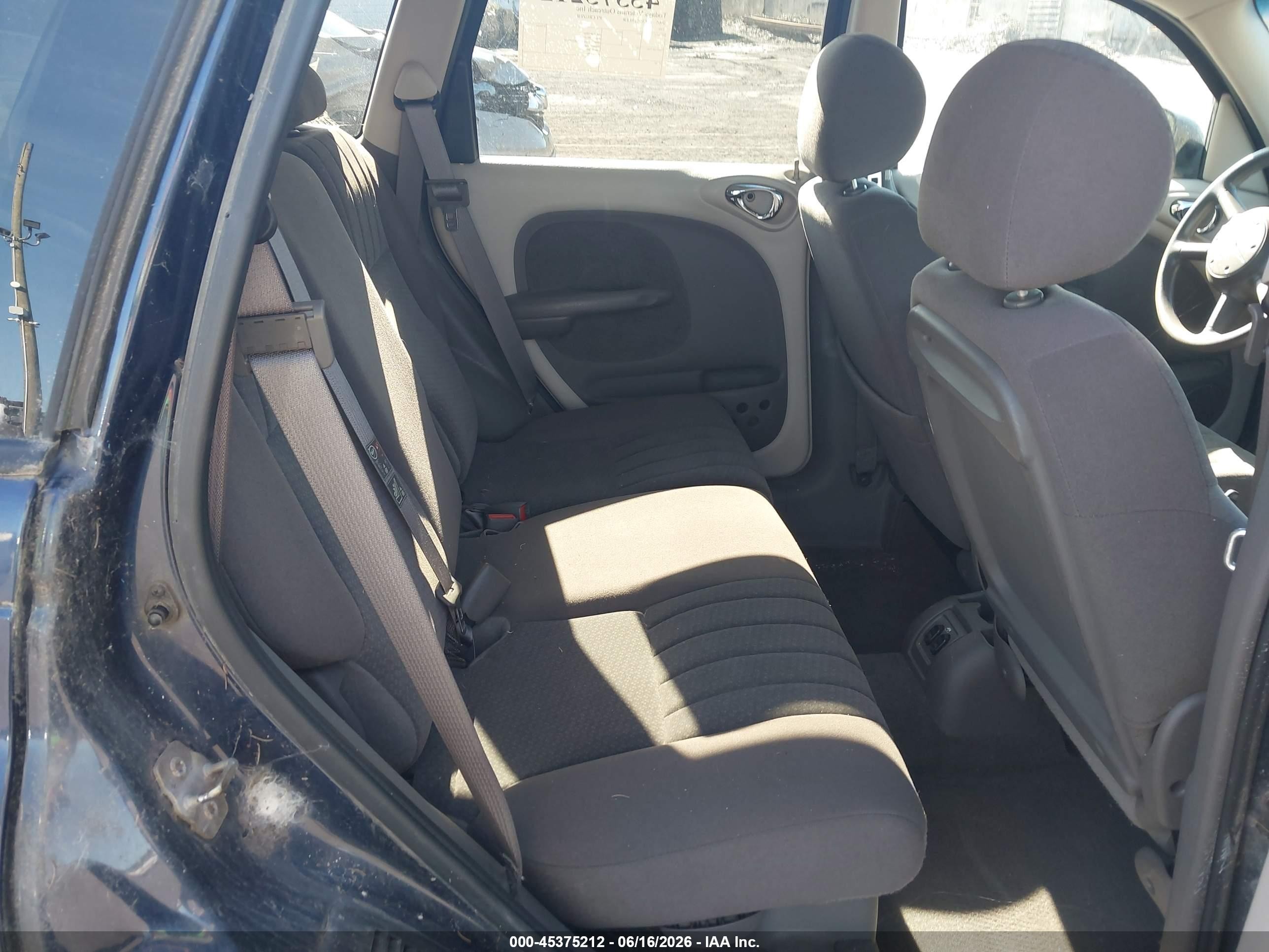 2005 Chrysler Pt Cruiser Touring Blue vin: 3C4FY58B75T536637