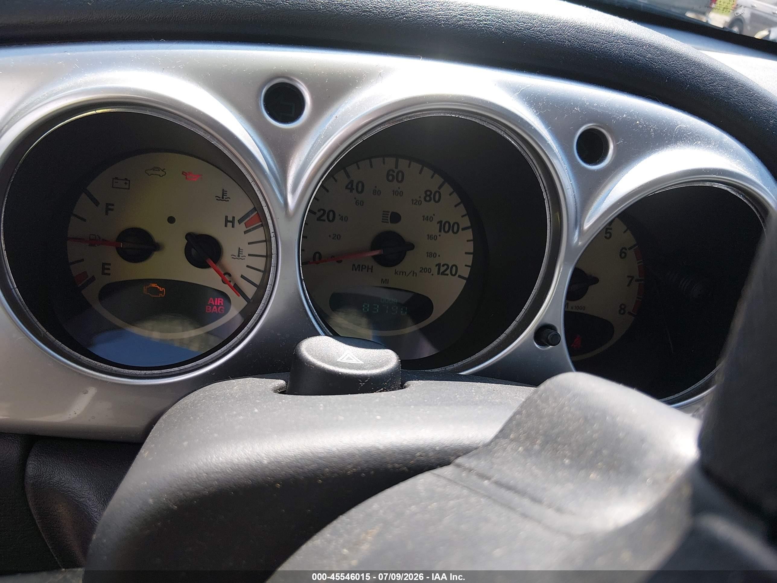 2005 Chrysler Pt Cruiser Touring Silver vin: 3C4FY58B75T608419